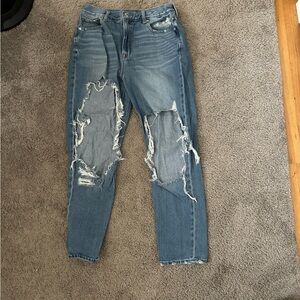 American Eagle mom jeans